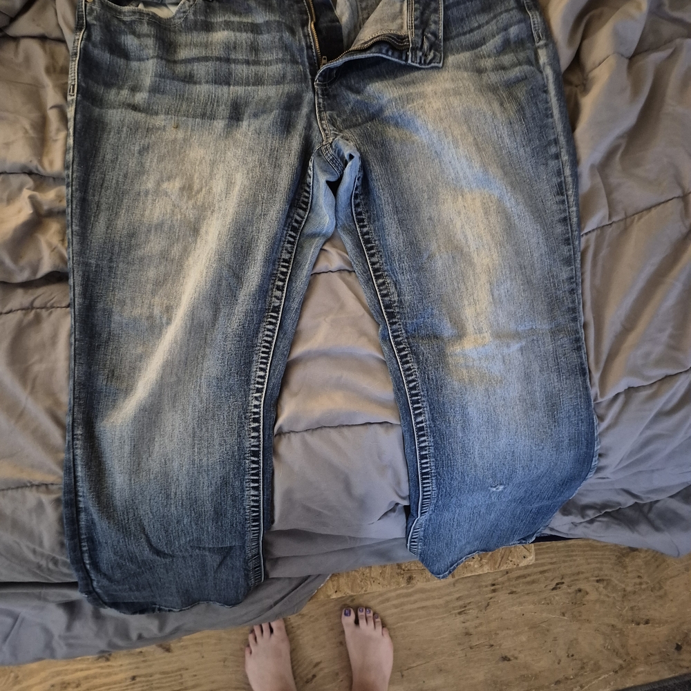 Maurices Light Blue Boot Cut Jeans